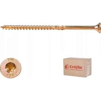 Vrut Šroub tesařské vruty 4,5x50 terasové desky TORX zápustná hlava 4,5 x 50 - 5 KG