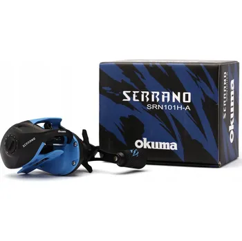 Rybářský naviják Multiplikátor Okuma Serrano SRN 101-H s převodem 7.2:1