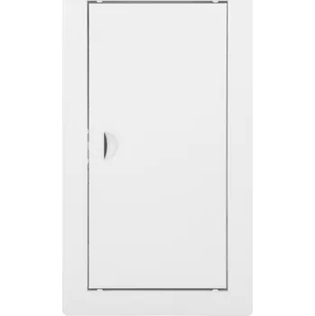 Obraz REVÍZNÍ DVÍŘKA KOVOVÁ BÍLÁ 15x30 ZÁPADKA