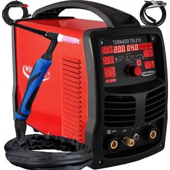 Svářečka Invertorová svářečka WELDMAN TORNADO TIG 210 AC/DC 10-200 A