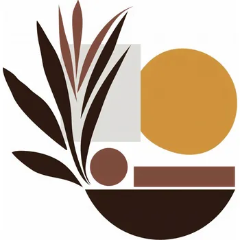 Plakát Plakát Stylizace Rostlin bez rámu 29,7 x 21 cm