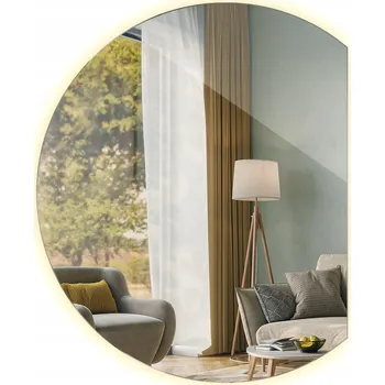 Zrcadlo Zrcadlo bez rámu, závěsné, teplá barva 63 x 70 cm