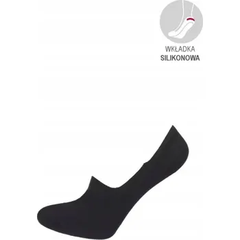 Dámské ponožky Microstopky bavlněné ponožky černé velikost 39-41 0576