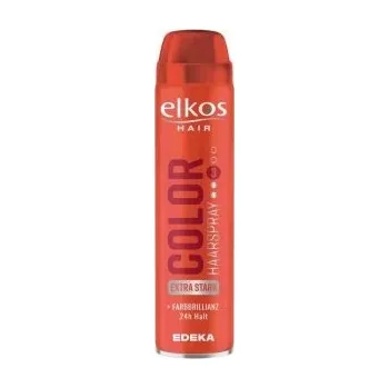 Stylingový přípravek Lak na vlasy střední Elkos Extra Silný Color 300 ml