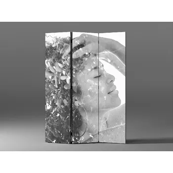 Paraván Černobílý paraván živá příroda Rozměr: 135 x 180 cm