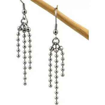 Náušnice Náušnice Řetízkovky kuličkové 2