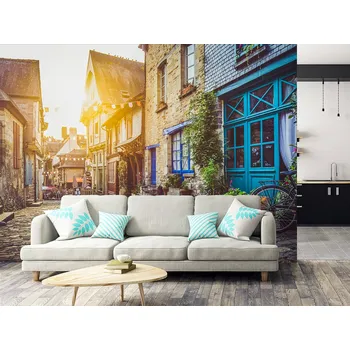 Tapeta Tapeta malebná ulice