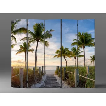 Paraván Paraván palmy u pláže Rozměr: 225 x 180 cm