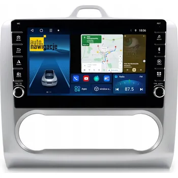 Autorádio AUTORÁDIO S GPS NAVIGACÍ FORD FOCUS 2004-2011 ANDROID CARPLAY 2/64 GB