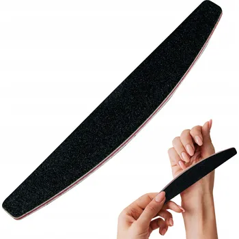 Pilník na nehty LOĎKA PŮLMĚSÍC černý 80/80