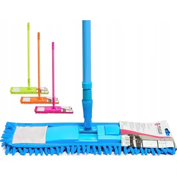 mop Plochý mop s teleskopickou tyčí z mikrovlákna (šenil) TB009