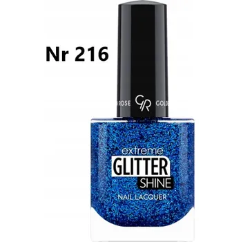 Lak na nehty Golden Rose Extreme Glitter Shine 216 10,5 ml lak na nehty