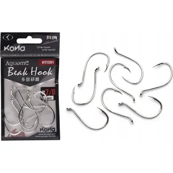 Rybářský háček Mořské háčky s protihrotem Aquantic H11301 TN Beak 8 ks