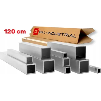 Obraz Hliníkový profil 15x15x1mm 120cm Trubka Čtvercový hliník Na míru