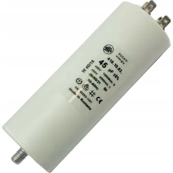 Kondenzátor Motorový kondenzátor DUCATI 45 uF 450 Vac