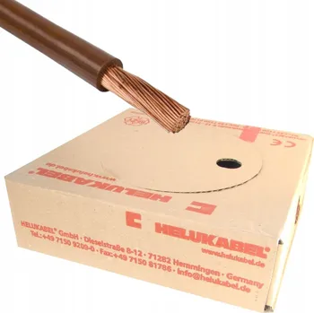 elektrický kabel Kabel Kulatý ohebný (lanko) LgY Helukabel 1 x 6