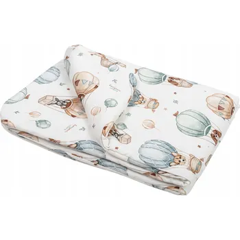 přikrývka Bambusová přikrývka pro předškoláky Pejsci, rozměr 100x135 cm do postýlky