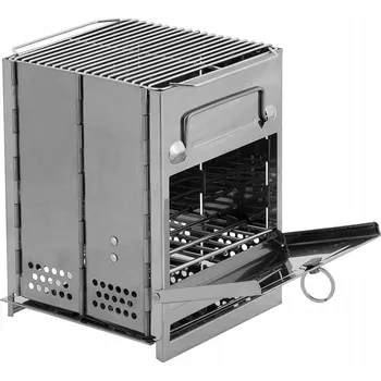 Turistický vařič TURISTICKÁ KAMNA VAŘIČKA S ROŠTEM 27x20x20 cm