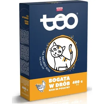 Krmivo pro kočku Krmivo suché pro kočky TEO bohaté na drůbež 400 g