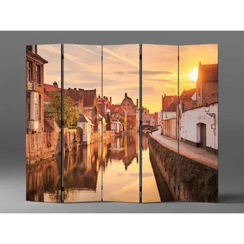 Paraván Paraván vodní kanál benátky Rozměr: 225 x 180 cm