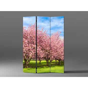 Paraván Paraván růžová alej Rozměr: 135 x 180 cm