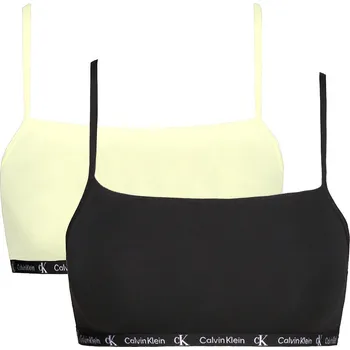 Podprsenka Dámská sportovní podprsenka 2Pack QF7215E-BP5 - Calvin Klein M