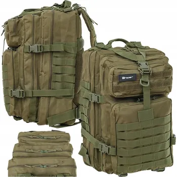 turistický batoh TAKTICKÝ VOJENSKÝ BATOH PŘEŽITÍ 40L VODĚODOLNÝ ROZMĚRY 50x25x28cm