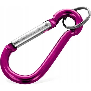 Karabina FOX 6 Hliníková IO-30706 Růžová 6 cm