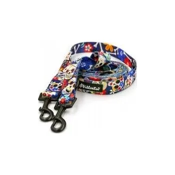 Vodítko pro psa Vodítko pro psa Dia de los Muertos, 220 cm