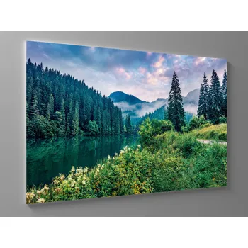 Obraz Obraz zelená krajina Rozměr: 90 x 60 cm