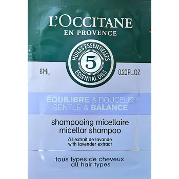 Šampon L'occitane En Provence Micelární šampon 6 ml