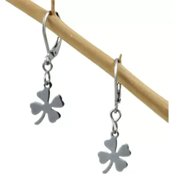 Náušnice Náušnice Čtyřlístky tenčí