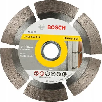 Řezný kotouč BOSCH Diamantový kotouč 110 mm Expert for Universal