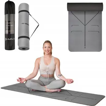 podložka na cvičení Prostiskluzová podložka na cvičení fitness aerobik jógy pilates YM10 HMS