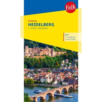 Falk Cityplan Heidelberg 1:20.000