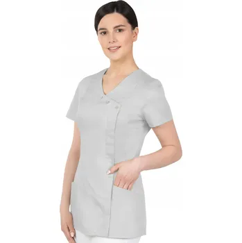 36 DÁMSKÝ ZDRAVOTNICKÝ PLÁŠŤ KOSMETICKÝ FARTUCH 363B NA PATENTKY