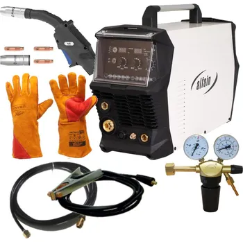 Svářečka Svářecí set svářečka Perun 200 MIG MAN PFC + hořák ARC M1 a svařovací příslušenství