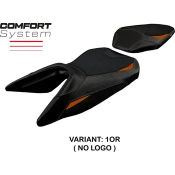 Moto sedlo TPZ Italia potah sedla KTM 125 Duke (17-24) Mirje comfort model potah sedla: bez loga 1OR (orange)