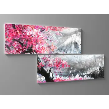 Obraz Malba sakury japonsko Rozměr: 100 x 50 cm
