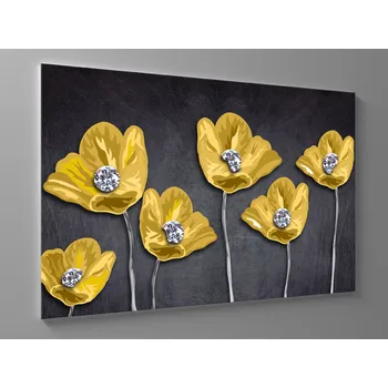 Obraz Obraz žluté květy Rozměr: 60 x 40 cm