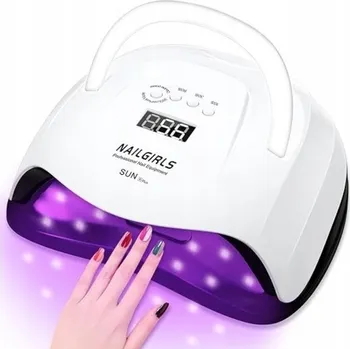 UV lampa na nehty UV lampa NAILGIRLS 168 W, bílá