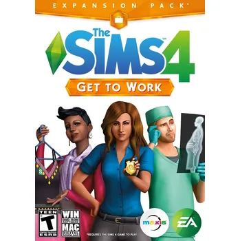 Hra pro Xbox One The Sims 4Get to Work DLC XBOX One Kod Klucz Xbox One digitální