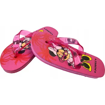 Dámské pantofle Nazouváky DISNEY červené velikost 35