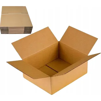 Karton KLOPNOVÁ KRABICE 350x250x80 mm, BALÍKOVNA / ZÁSILKOVNA, 20 ks