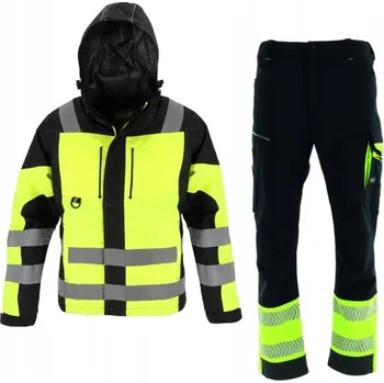 Pracovní obuv PRACOVNÍ ZATEPLENÉ KALHOTY A ZIMNÍ BUNDA – VELIKOST L