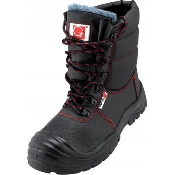 Pracovní obuv GALMAG 492 SB Pracovní zateplené kotníkové boty BOZP s ocelovou špičkou, velikost 44