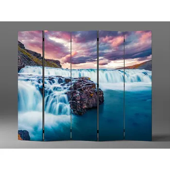 Paraván Paraván vodopády island Rozměr: 225 x 180 cm