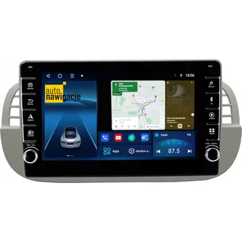 GPS navigace GPS Navigace Autorádio Fiat 500 2007-2015 Android