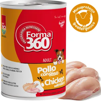 Krmivo pro psa Forma dog konz. - monoprotein KUŘECÍ 400g