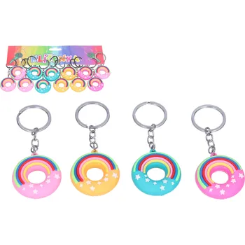 Přívěsek na klíče Wiky duha modrá